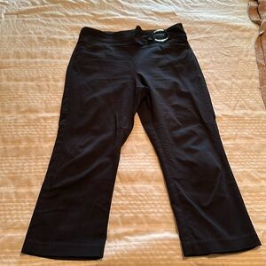 Maurice’s black dress capris